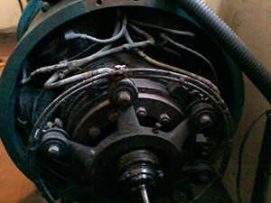Motor de elevador ATLAS - ANTES